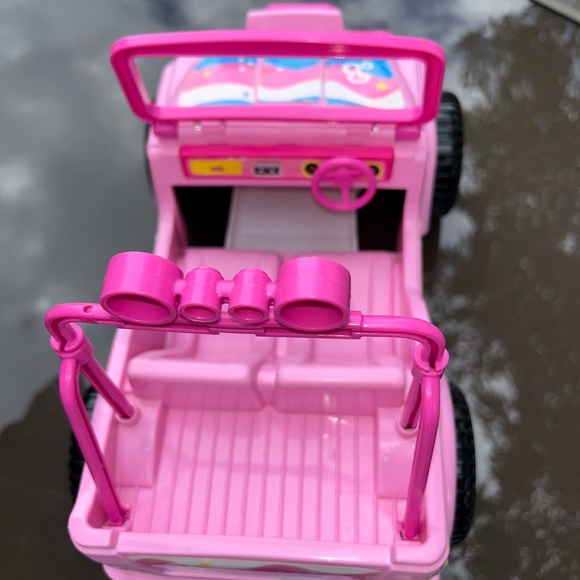 90s Pink Barbie Jeep - Picture 5 of 13